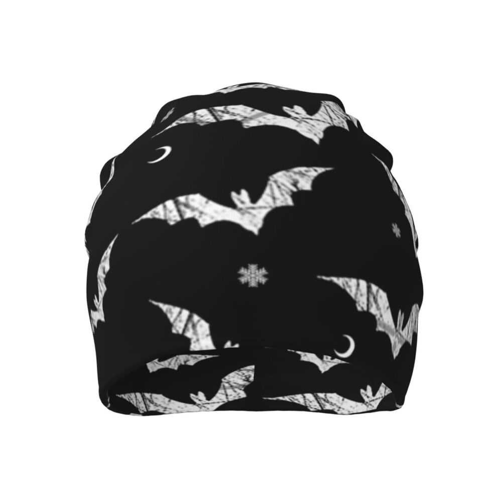 8939 Halloween Skull Pumpkin Beanie Chemo Hat Cancer Headwear Knitted Hats - Picture 2 of 9